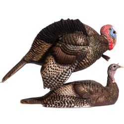 Dave Smith Mating Motion Turkey Decoy Pair